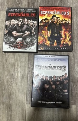 The Expendables, The Expendables 2,The Expendables 3 - Stallone, Statham, Li 