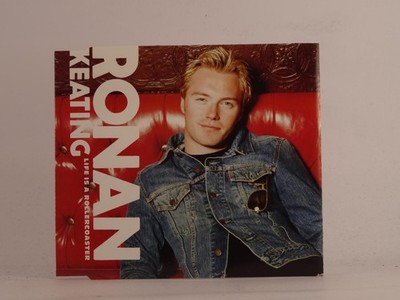 RONAN KEATING (BOYZONE) LIFE IS A ROLLERCOASTER (F57) 3 Track CD Single includin