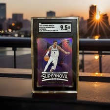 2023-24 Panini Obsidian - Victor Wembanyama #5 SUPERNOVA Purple Flood  /49 RC🔥