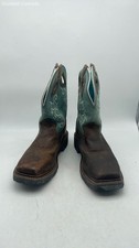Tony Lama Gladewater Comp Toe Western Work Boots Women's Size 6.5B