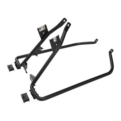 Black Saddlebag Support Brackets Fit for Touring Road King FLHR FLTR 2009-2013