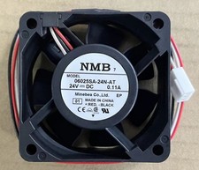 1pcs NMB 06025SA-24N-AT 24V DC 0.11A three-wire 60 60 25mm equipment fan