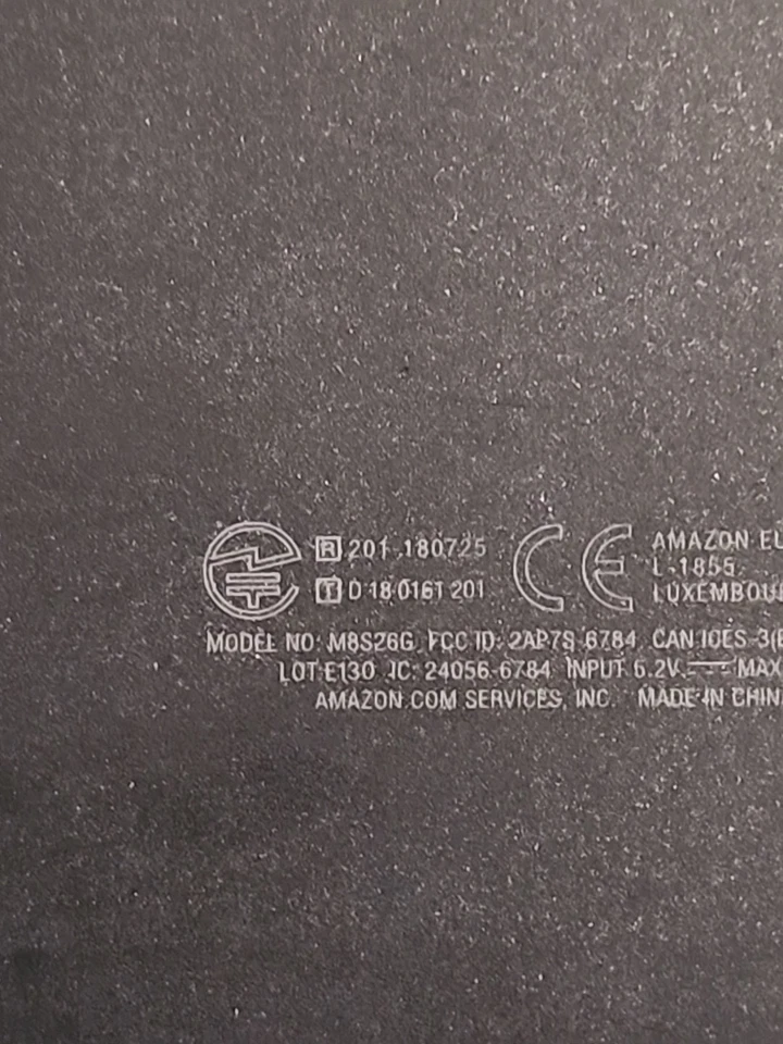 Tablet Amazon Kindle Fire 7 9ª Generación M8S26G Negra 7" WiFi X 2 Solo Reparación Foto 4 de 4