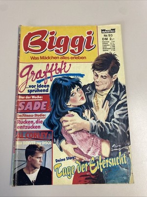 Biggi Comic Nr. 63 Was Mädchen alles erleben Mädchenmagazin