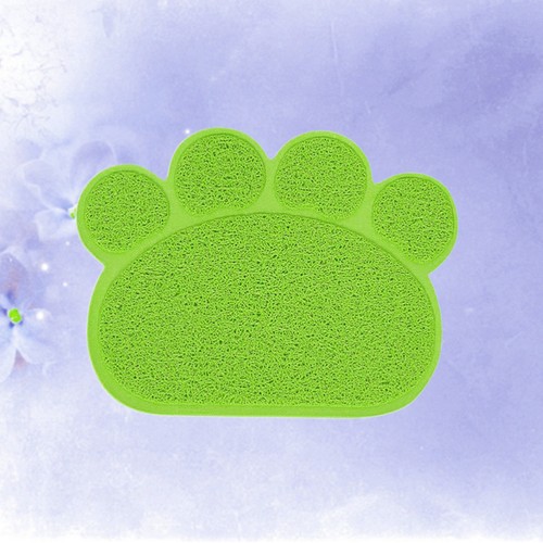 Pet Cat Litter Mat Waterproof Kitten Dish Bowl Food Water Placemat Cat Claw - Picture 4 of 11