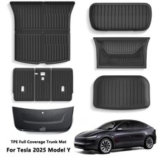 Rear Trunk Mats Full Coverage Trunk Cover Seat Backrest Protective Pad Cargo Mat