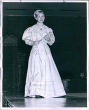 1967 Mrs Donald Hagen Ball Gown Ryther Fashion New Officers Beautiful 8X10 Photo