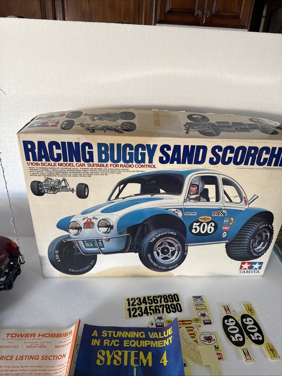 Tamiya Sand Scorcher Racing Buggy 1:10 VW Beetle 1979 RC 58016