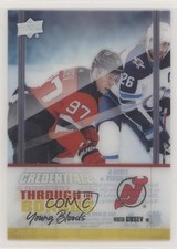 2019-20 Upper Deck Credentials Through the Boards Young Bloods Nikita Gusev fm0