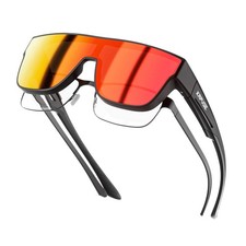 Sunglasses Fit Over Glasses for Men Women Oversized Square Sunglasses UV400 P...