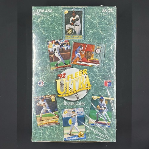 1992 Fleer Ultra Series 1 Baseball Card Wax Box Sealed