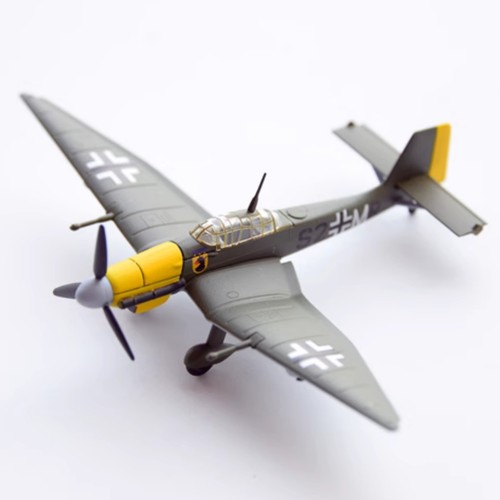 1/110 Diecast Alloy WWII Germany Junkers JU-87 Stuka Bomber Model With Stand - Picture 9 of 13