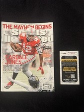 Cardale Jones SIGNED AUTOGRAPHED 12/29/2014 Sports Illustrated Ohio State JSA