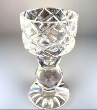 BLOCK 24% Lead Crystal Heavy Cut Votive/Tea L...