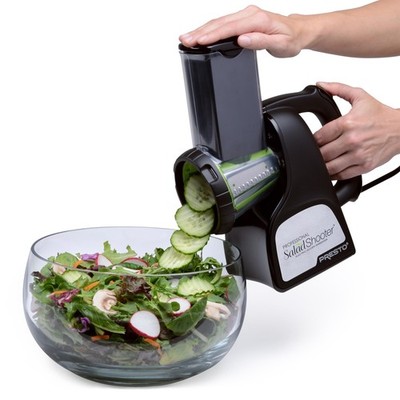 Presto 02970 Professional SaladShooter Electric 1 Size, Black 