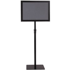 Adjustable A3 Poster Stand Freestanding Information Display Barrier