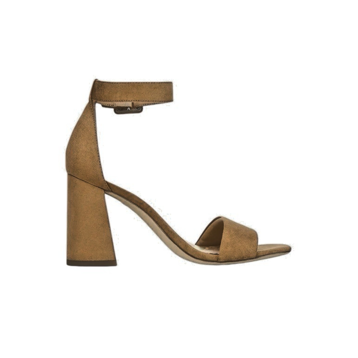 Circus NY Sam Edelman Resort 11 Suede Brown Platform Block Heel Sandal Party