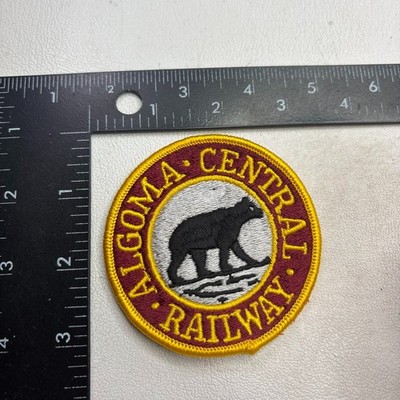Black Bear ALGOMA CENTRAL RAILWAY Patch (Railroad / Train Related) 50XB