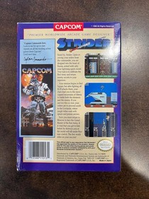 Strider Nintendo NES complete CIB and with Reg Card and NP Insert
