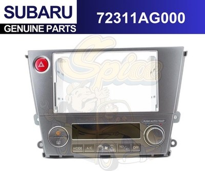 Subaru  Genuine LEGACY Outback 2DIN Audio Panel Fascia BP Silver 72311AG000