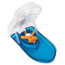 Ezy Dose Safety Shield Pill Cutter Compact Medication Splitter Travel Size