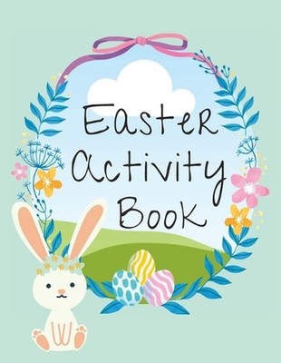 Easter Coloring and Activity Book by Happy Thoughts Press Paperback Book