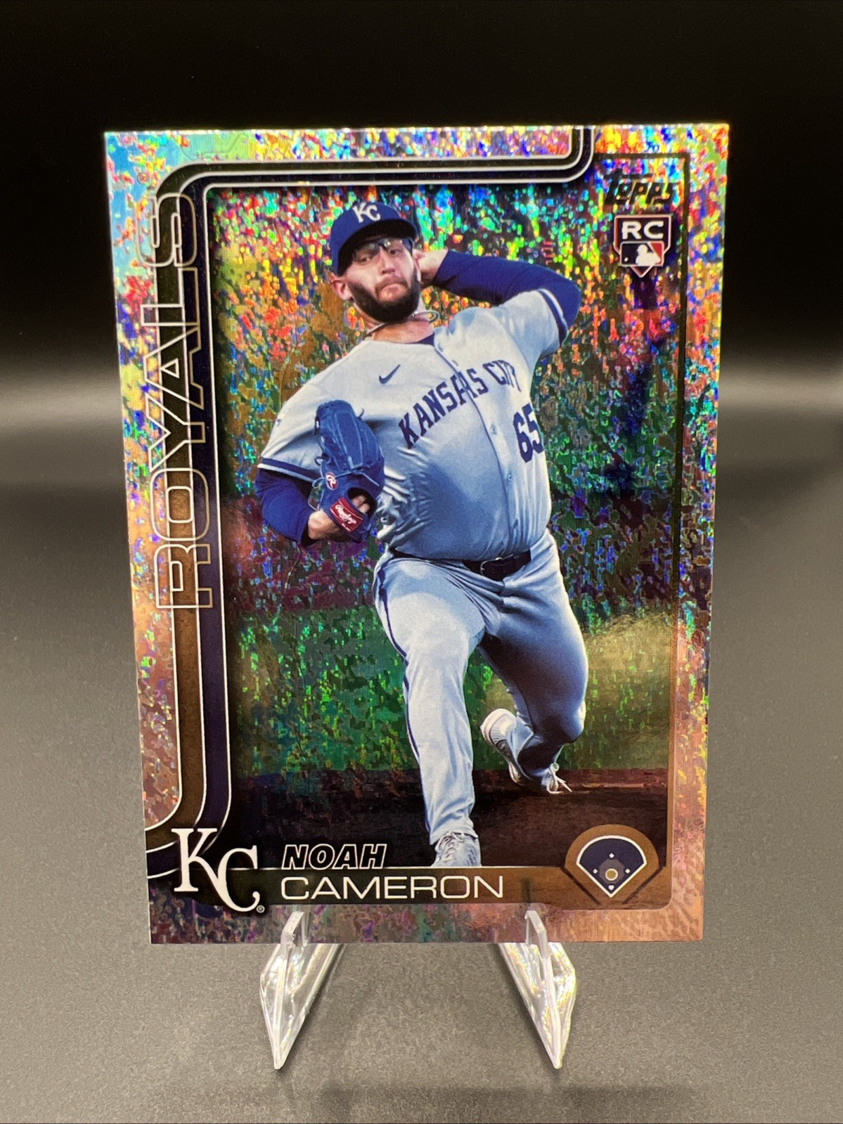 Noah Cameron RC 2025 Topps Update Holo Foil #US65 Royals