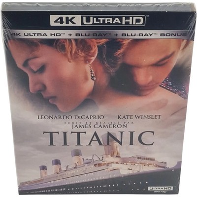 Titanic 4K Ultra HD + Blu-Ray + [Case] Leonardo DiCaprio, Kate Winslet Region B