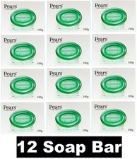 12 x PEARS 100g TRANSPARENT SOAP BAR PURE & G...