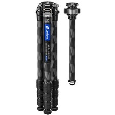 Leofoto LQ-284C Premium Carbon Fiber Tripod with Quick Swap Center Column