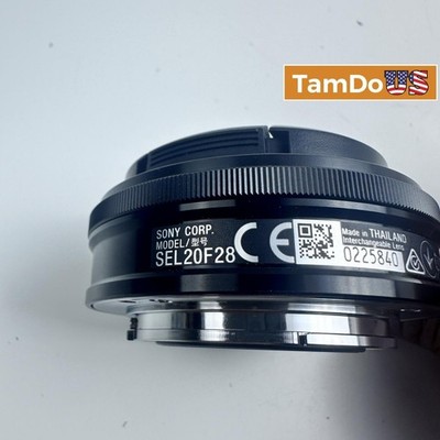 Sony SEL20F28 20mm f/2.8 E-Mount Pancake Lens   Compact Wide-Angle Prime