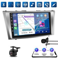 For Toyota Camry 2007-2011 Android Apple Carplay Car Stereo Radio Gps Navi Swc