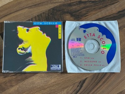 ETTA SCOLLO Stai RARE OOP 1990 GERMANY CD single Schimanski Tatort