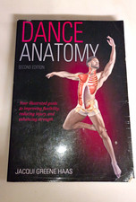 Human Kinetics Dance Anatomy 2nd Ed Paperback Jacqui Greene Haas 2010 296p