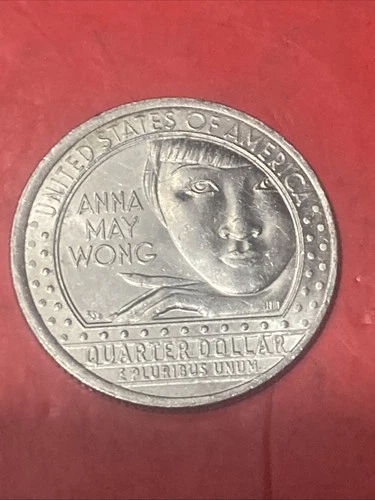 2022-D American Women Quarters Anna May Wong — photo from the most recent tracked eBay sale