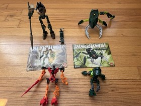 HUGE Lot Of Early 2000s LEGO Bionicle Sets 8616, 8626, 8762, 8746, 8723, 8534
