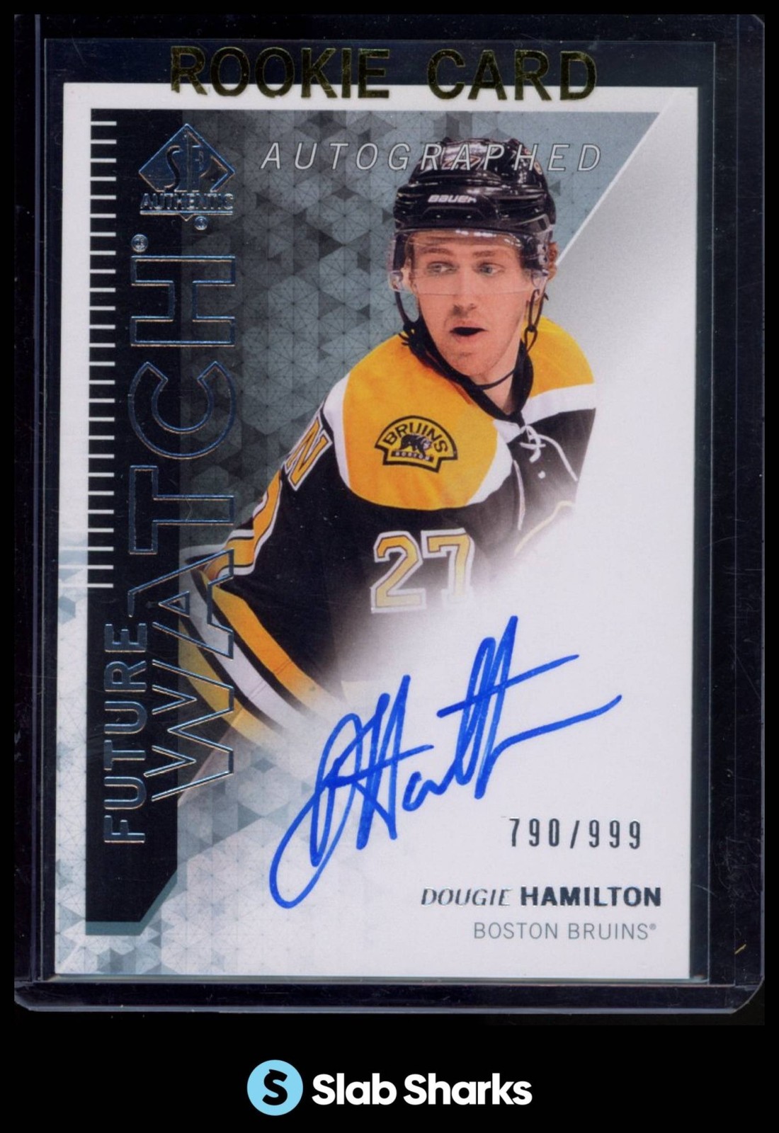 2013 SP AUTHENTIC #304 DOUGIE HAMILTON RC FUTURE WATCH AUTO ROOKIE /999