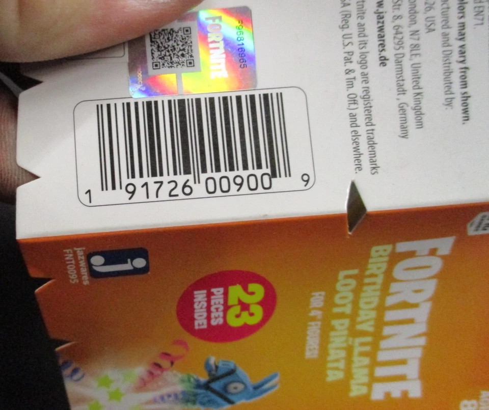 Fortnite Birthday Llama Loot & Drama Lama Piñata, w/ 23 Items in EACH, NEW - Image 4 of 4