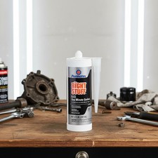 The Right Stuff 1 Minute Black RTV Gasket Maker - 5 oz High-Performance Sealant