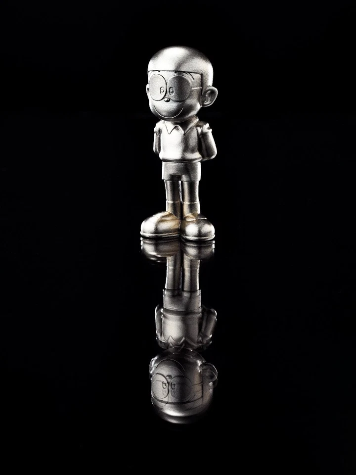 Figura de ação Absolute Chogokin Nobita cerca de 50mm fundido Draemon Bandai Japão - Imagem 3 de 3