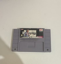 Madden NFL 97 Super Nintendo SNES Game Cartridge