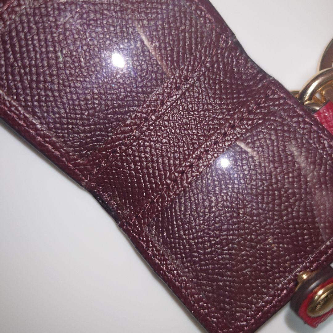 Coach Red Photo Frame Bag Charm Keychain | eBay