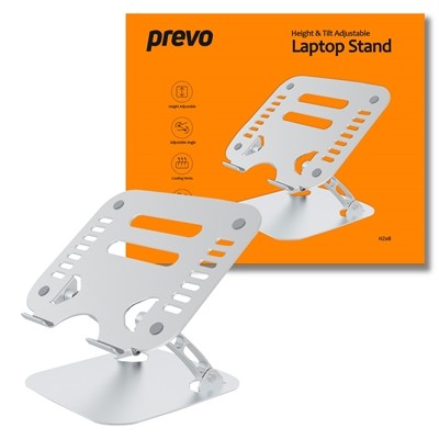 Prevo Aluminium Alloy Laptop Stand Fit Devices From 11 To 17 ""es Non-Slip Silico