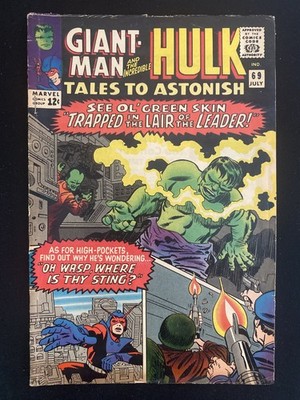 Tales to Astonish #69 GD/VG Last Giant-Man in title