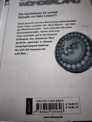 Tokyopop Deadman Wonderland 01   Jinsei Kataoka, Deutsch,
