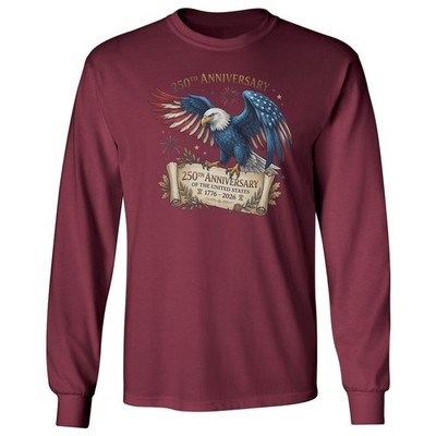 American Eagle 250th Anniversary USA Freedom Long Sleeve T-Shirt