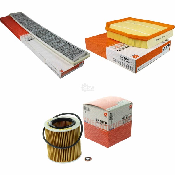 Mahle / Knecht Innenraumfilter Lak 102 Luftfilter Lx 1250 ÖLfilter Ox 387D-image