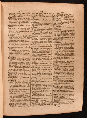 1711-12 Neues Teutsch-Frantzösisches Wörter-Buch Nouveau Dictionnaire Rande... - Picture 5 of 8