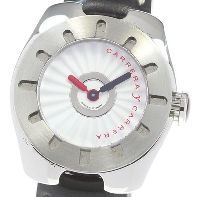 Carrera y Carrera Avalon Mini Women's Quartz SS Leather Watch