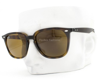 Ray-Ban Sunglasses RB 4362 710/73 Polished Brown Havana Brown 55mm with Case